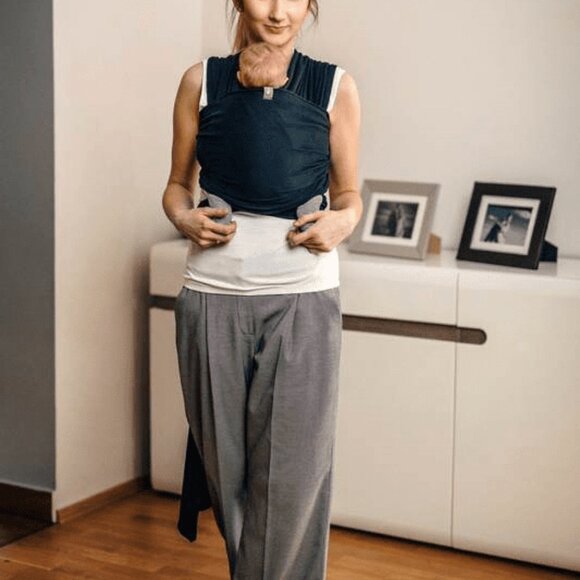 NWT LennyLamb Black Stretchy Wrap - Picture 3 of 3